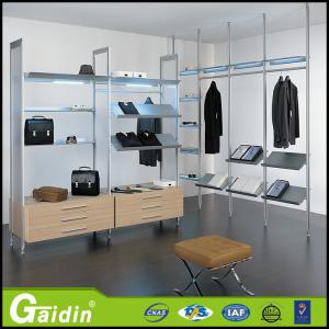 China Easy assemble wardrobe with drawers home furniture design high qualtiy walk in wardrobe factory