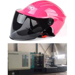 Red Safety Helmet Making Injection Molding Machine With High Otput