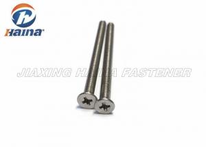 China M6 Flat Head cross slot Long pole Non Standard Countersunk Machine Screw on sale