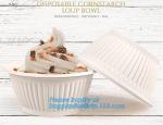 Corn Starch Eco-friendly Microwave Hot Sale Custom Biodegradable Bowl With Lid