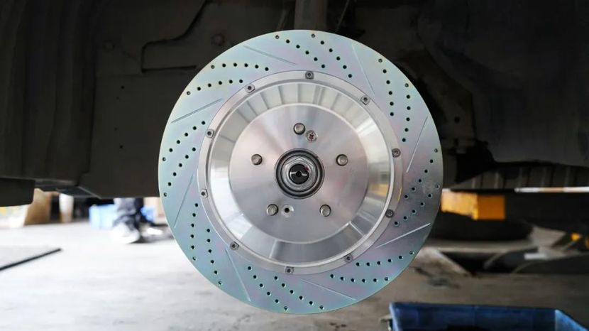Auto Disc Rotors for RS3 BMW and VW Universal Car Fitment Brake Assembly