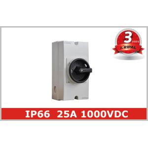 China Custom IP66 Weatherproof Disconnect Switch Solar Panel Isolator Switch on sale