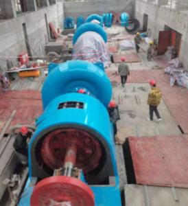China 0.3-100m3/s Water Turbine With Stainless Steel Guide Vane factory
