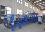 High Speed PU Sandwich Panel Production Line , Polyurethane Sandwich Panel Line