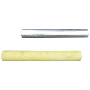 China Fireproof Fiberglass Pipe Insulation Material For 3 Inch Hot / Cold Water Pipes factory