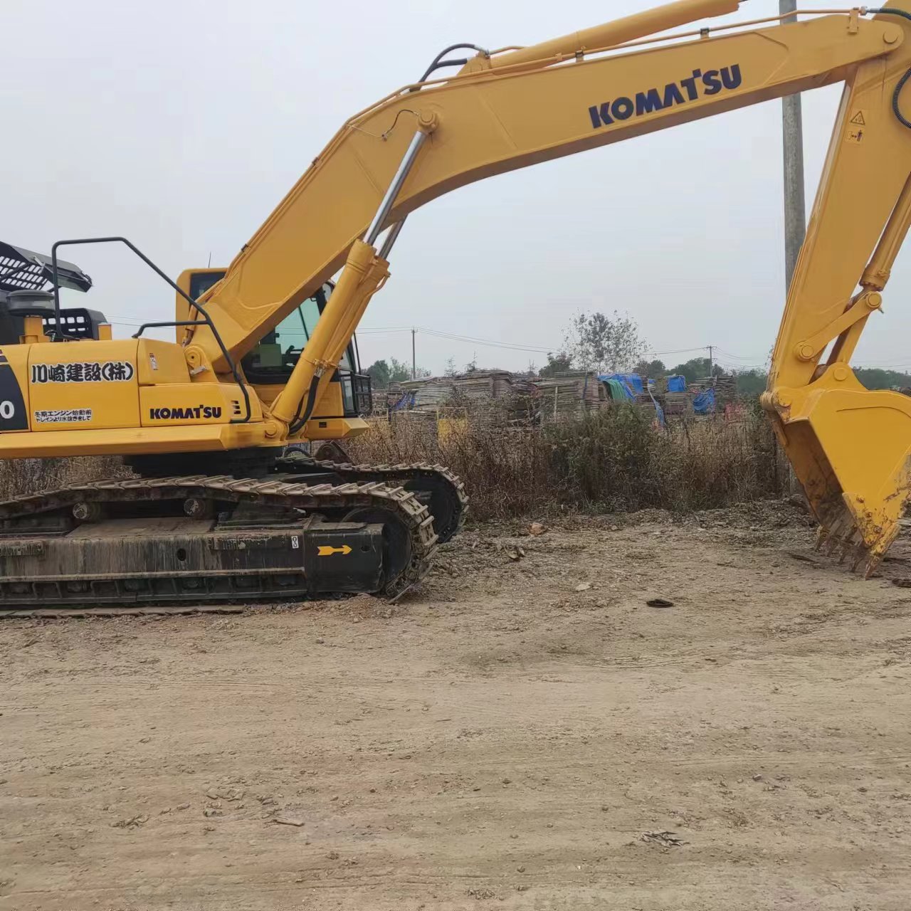 Used Japan Komatsu PC450 Excavator in Good Condition with Original Hydraulic Cylinder