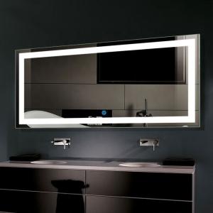 China Hotel and Barbershop Interior Decorative Rectangle Led Bathroom Vanity Illumination factory