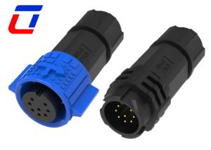 China 8 Pin Quick Lock Water Tight Electrical Connectors M19 Signal Male Female 300V factory