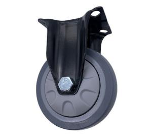 China Heavy Duty Industrial TPR Caster Wheels Rigid 125MM factory