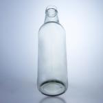 Clear Whisky Vodka Glass Bottle Unique 650ml Special-Shaped with Screw Top