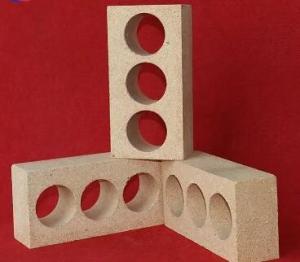 China Oem 38-48% Al2o3 Red Fire Clay Brick 230 X 114 X 65 Mm factory