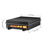 Rechargeable AGV Lithium Ion Battery CE RoHS Agv Lifepo4 Battery