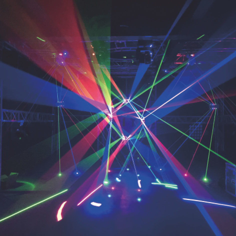 8 Eye Led Spider Moving Head Light DMX 512 Control For Shopping Mall / Disco
