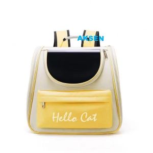 Daily Life Large Compartment Lightweight Pet Backpack Carrier Breathable and