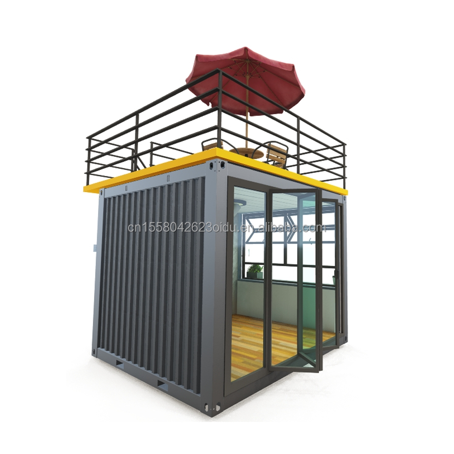 Custom Made Mobile Store Retail Store Container Houses in Modern Design for Fast and Convenient Stall