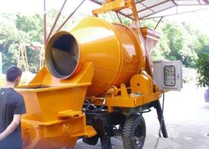 China 10Mpa Pumping Pressure Concrete Mixer Pump With Electric Motor Stable Performance factory