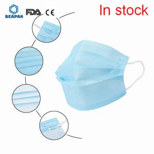 China Health Protective Disposable Earloop Mask Skin Friendly Ears Wearing factory