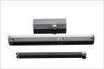 Aluminum Automatic Sliding Door Closer with Hold Open Slide Back for Wooden Door