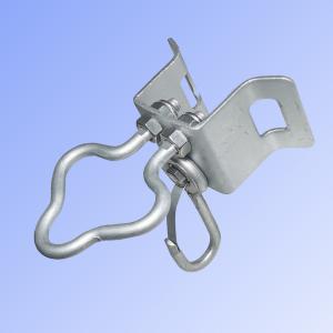 China Optical Fiber Drop Cable FTTH Suspension Hook Steel Galvanized Coating Plum Blossom factory