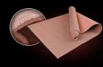 Virson Fashion jute covered pv yoga mat/eco yoga mat jute.fitness. gym mat