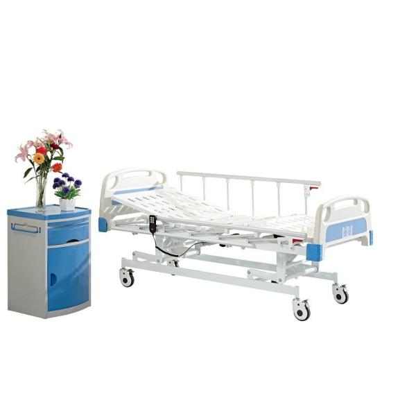 China ICU Room Moveable 3 Function Electric Hospital Bed factory