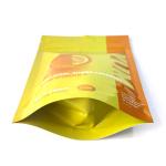 Food Grade Glossy Stand Up Zipper Plastic Bag For Vitamin Packaging Bag