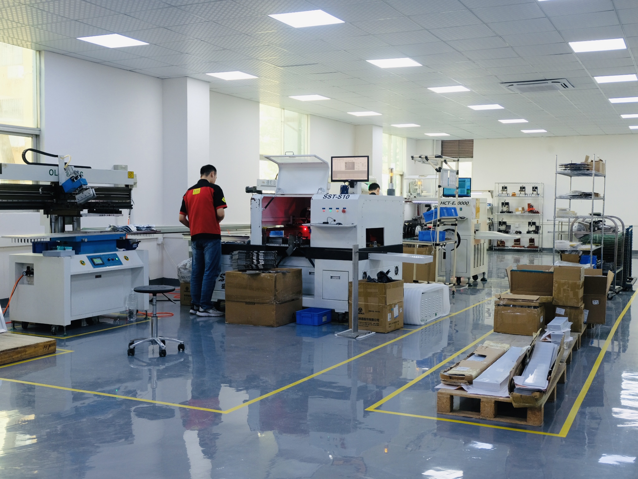 ONN-M4S-H Single Layer RYG CNC Machine Warning Light Mimi 24V Buzzer LED Stack Lights Aluminum Body