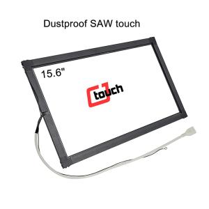 China 15.6 Inch saw Surface Acoustic Wave Touch Screen With Aluminium Frame factory