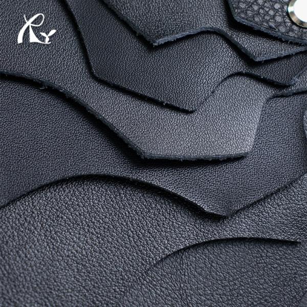 China 1.4mm Regenerated Leather Microfiber Fabric Customization Recycled Smooth Pu Leather for Bags Shoes factory