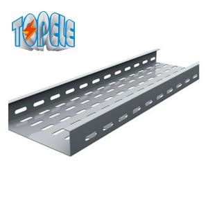 China Galvanized Steel 1.2mm Electrical Cable Tray Supporting System factory