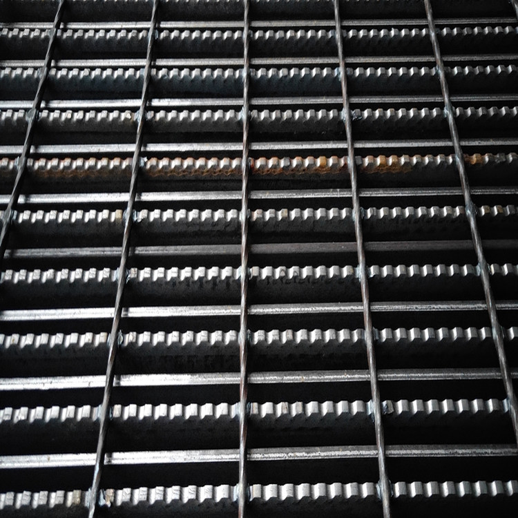 Warehouse hot-dip Galvanized metal grid floor panel steel grating