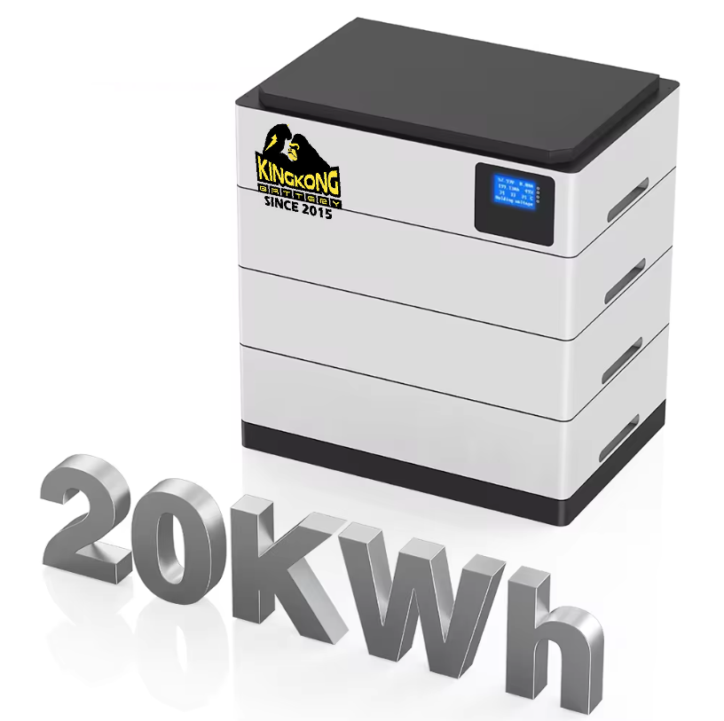 OEM Solar Energy Storage System Home 48V 51.2V 400AH 20KWh Stacked LiFePO4 Battery