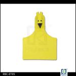 860 - 960Mhz RFID Livestock Ear Tags , Cattle Identification Tags For Wild Bison