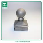 China manufacturer Aluminum ball cap fence post cap 2" 2.5" 3" 4" Press fit