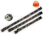 Luxury Pattern Reflective Big Nylon Dog Collars Products Pet Accessories Custom