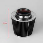 ES-1116 Factory supply universal car refit filter 76mm air filter black color
