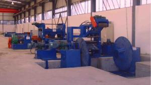 China Digital Dispaly Light Pole Machine Automatic Feeding For Street Lamp Light factory