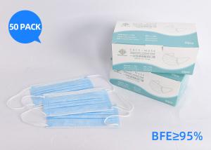 China Dustproof Disposable Earloop Face Mask Anti Fog Anti Flu Of Non - Woven factory