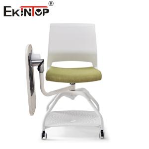 China Plastic Backrest And Sponge Cushion Training Chair With Writing Board on sale