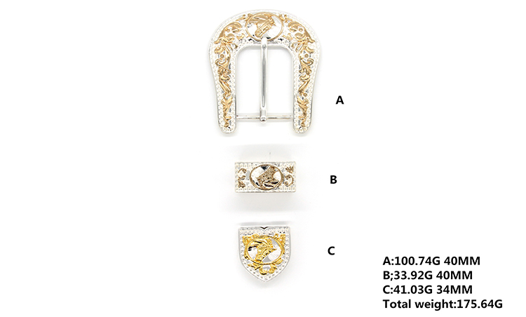 Custom Fashion Style Plate Belt Buckles With Beautiful Appearance
