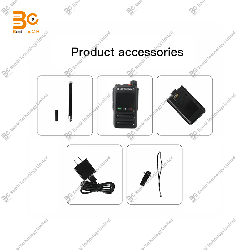 Handheld Drone UAS Detection Warning Equipment with 800-1500MHz 2400-2485MHz 5125-5850MHz