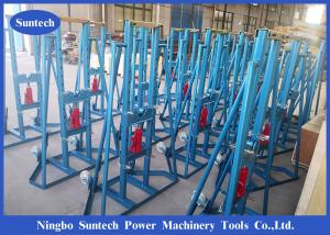 China 50kn Hydraulic Lifting Jack Electrical Stringing Cable Drum Jack factory