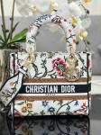 Multicolor Petites Fleurs Custom Branded Bags Dior Medium D Lite Bag