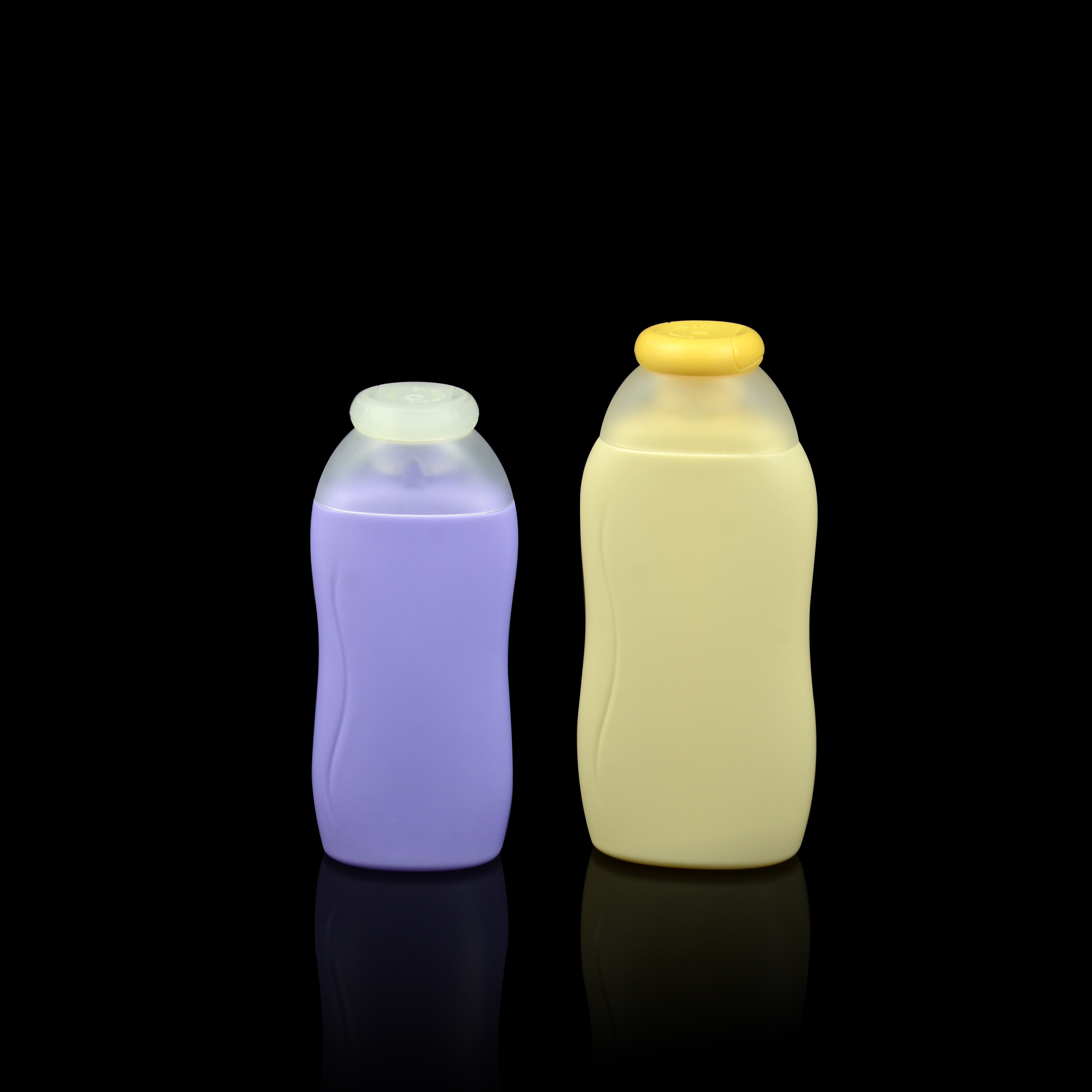 250ml Coconut Oil Shampoo White Bottle PE Body Wash Dispenser Bottles