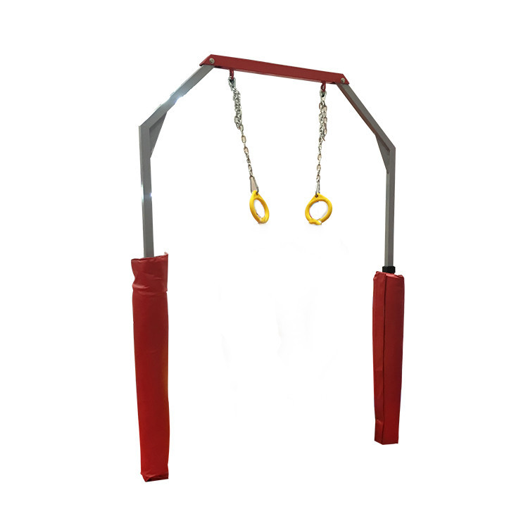 Custom Color Indoor Gymnastics Bar Fitness Workouts Rings 120-170 CM High