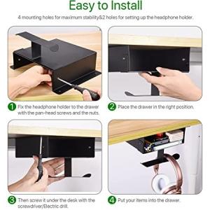 Say Goodbye to Messy Desks with Bolt Inserting Type Desktop Storage Racks and