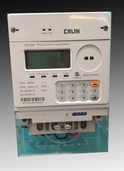 Calin STS Prepaid Three Phase Smart Energy Meters 20 Digits Token Low Credit