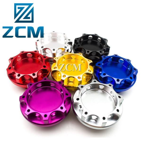 China PPAP Tolerance 0.02mm Customized Auto Parts Aluminum Gas Cap factory