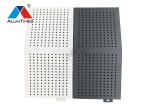 Anti Corrosion Aluminium Perforated Panel , Custom Aluminium Exterior Wall