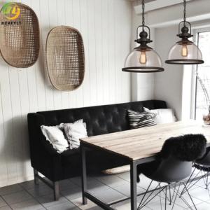 China E26 Clear Hardware Glass Nordic Pendant Light For Hotel / Living Room / Bedroom factory